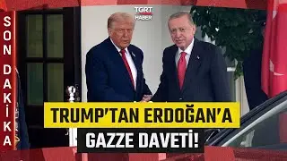 #SONDAKİKA | Trump'tan Cumhurbaşkanı Erdoğan'a Gazze Daveti! Resmi Mektup G&ouml;nderdi - TGRT Haber