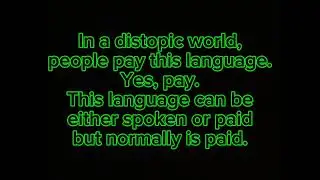 Money language $$ CURSED CONLANG SHOWCASE