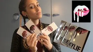 HAUL KYLIE JENNER LIP KITS + LIP SWATCHES!!!