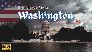 Washington, USA 🇺🇸 By Drone 4K | Stunning Day & Night Skyline Views | SkySquid