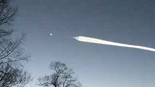 Boeing Starliner post-launch as seen from North Charleston, SC.