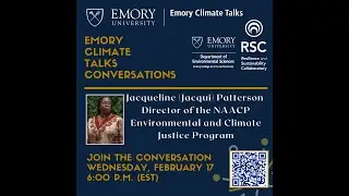 Emory Climate Talks with Jacqueline Patterson