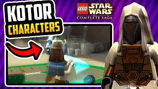 NINE KOTOR Characters in Lego Star Wars the Complete Saga! | Mod Showcase