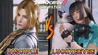 Disciple (Nina) vs Luckyeevee (Lili) | Tekken 8