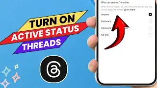 How to Turn ON Active Status on Threads - Easy Guide