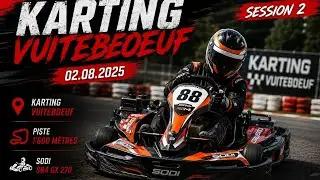 Karting Vuiteboeuf - 02.08.2025 - Piste 1'600 mètres - Sodi SR4 GX 270 - 2