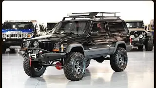 Jeep Cherokee XJ REVIEW X PROJECT - MAKING BLACK OFF ROAD MONSTER