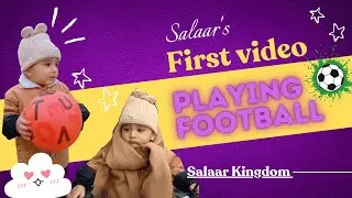 Salaar First YouTube video| Playing Salaar favorite football game
