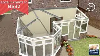 Guardian Warm Roof Replacement Tiled Conservatory Roof BS32