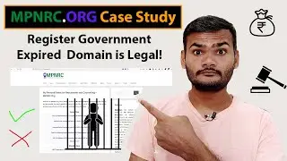 MPNRC.ORG Case Study | Register Government Expired Domain is Legal! | Must Watch 🔥