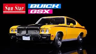 1970 Buick GSX Yellow with Black Stripes 
