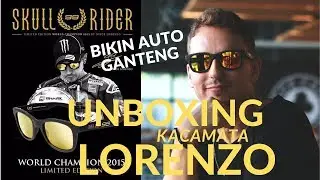 Unboxing Kacamata Skull Rider Lorenzo