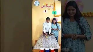 Super imposible game - Ball throw in glass challenge #games #funny #shorts #partygames