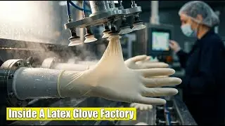 Inside A Latex Glove Factory The Amazing Dipping Process