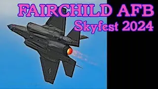 Fairchild AFB Skyfest 2024 brings A-10 demo, F-35s, Harvards, more... Airailimages Airshow America