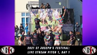 LIVE RUGBY: St Joseph’s College National Schools Rugby Festival Pitch 1 Day 1