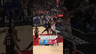 Quick rewind. Full recap. Here's everything from #NBA #basketball#TrailBlazersUSSIO 7#NewYorkKnicks