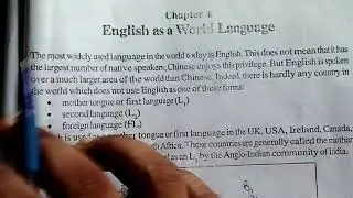 English as a World Language//Story of English//Bihar Board English//Hindi Explanation by Nishant Sir