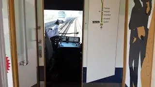 RET Metro Type T (5239) cabinerit tussen Eendrachtsplein & Schiedam Centrum + vertrek