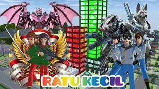 Yuta and Mio save sakura town from evil army monster robots #sakuraschoolsimulator #sakura