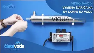 Výmena žiariča na UV lampe na vodu VIQUA