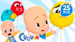 Tiny balloons | Cleo & Cuquin Educational Videos for Children