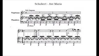 Schubert: Ave Maria D 839 (B. Belli)