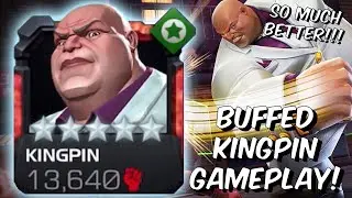 Прокачанный Kingpin, 5 звёзд, геймплей &mdash; МОНСТР РОДИЛСЯ!! НАМНОГО ЛУЧШЕ!!! &mdash; Marvel: Битва чемпионов