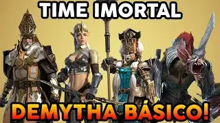 TIME DE DEMYTHA COM HERDEIRA, BUSCADOR E DEACON - 1 CHAVE NO ULTRA PESADELO | Raid Shadow Legends