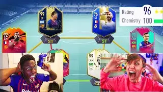 196 RATED!! WORLD RECORD *PRANK* FULL RAINBOW FUT DRAFT!! (FIFA 19)