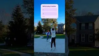 Which play is better? #basketball #hoops #nba #hoopstreams #tips #viralshort #edit #shorts