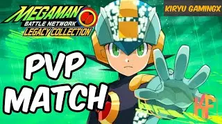 I PLAYED A JAPANESE RANK S PLAYER! Megaman Battle Network PVP!