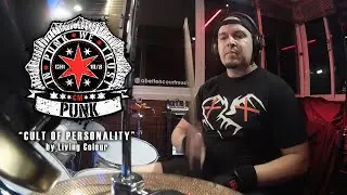 CM Punk WWE Theme - Cult of Personality (drum cover)