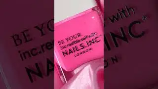 Nails.INC We Wear Pink Nail Polish Textures
