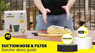Karcher Suction Hose and Filter Attachment