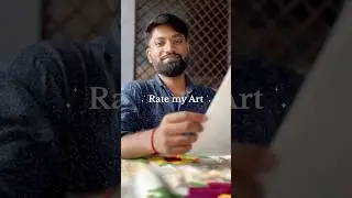 Rate My Art✅ #art #drawing #shorts #viral @ArtistShikhaSharma @TheDrawzz