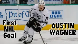 Austin Wagner #51 (Los Angeles Kings) first NHL goal Nov 21, 2018