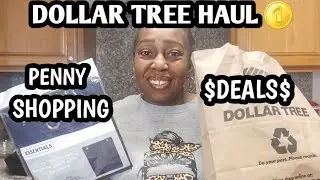 DOLLAR TREE HAUL🪙 | PENNY SHOPPING | $DEALS$