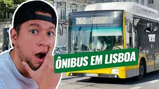 PEGANDO ÔNIBUS EM LISBOA | O transporte público funciona?