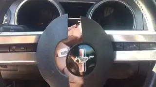 2005-2009 Ford Mustang Airbag and Steering Wheel Removal