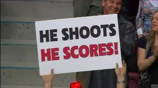 Alex Burrows Hat-trick Goal - Canucks Vs Coyotes - 01.07.10 - HD