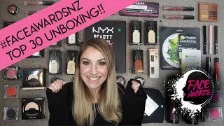 NYX Face Awards NZ 2018 - TOP 30 Unboxing!!