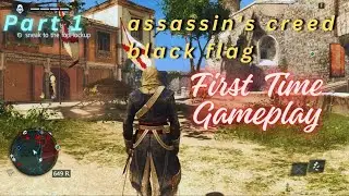 Assassin's Creed IV: Black Flag | first time gameplay | in live steaming