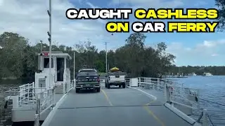 Slight Mishap On Bombah Point Car Ferry near Mungo Brush Campground On Our Way To Barrington Tops