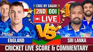 Sri Lanka vs England | 2nd ODI | Cricket Live Score & Commentary