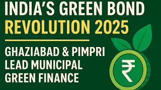 India&rsquo;s Green Bond Revolution 2025 | Ghaziabad & Pimpri Lead Municipal Green Finance