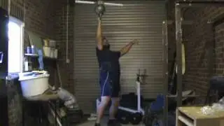Sloshpipe and 40kg Kettlebell BUP's