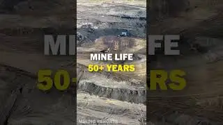 Шахта Форт-Хиллз компании Suncor (разработка нефтеносных песков, Канада) #добыча #открытыйкарьер ...