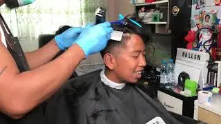 Two Block Haircut (First Try)Paraan ng Pag Gupit(tagalog)