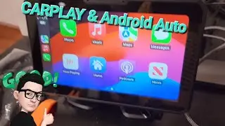 Amazon Finds - Apple CarPlay & Android Auto, Portable Carplay Screen for Car with 7